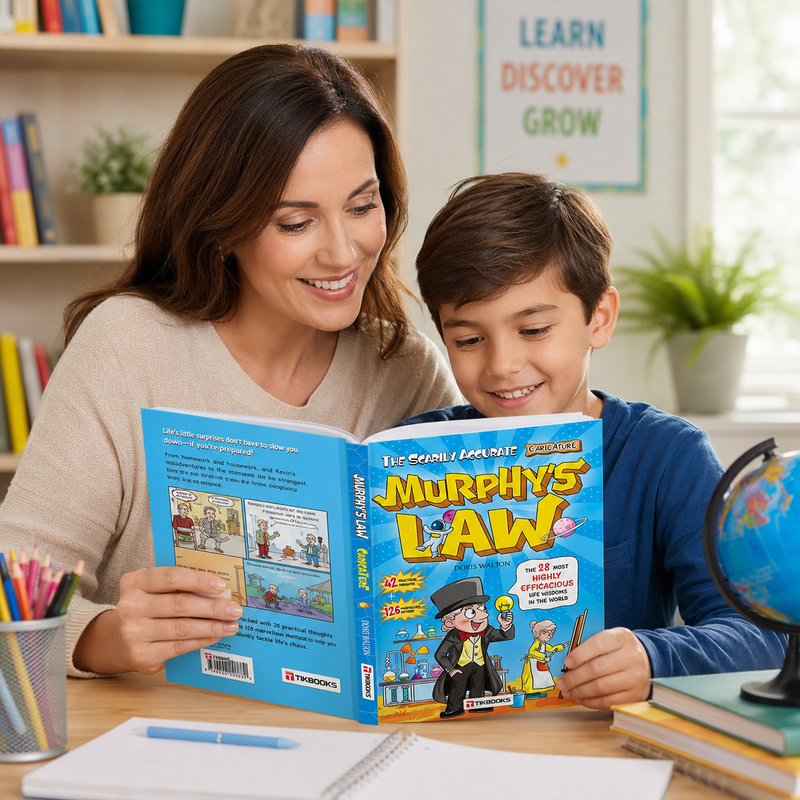 "The book that teaches your child what school never will."