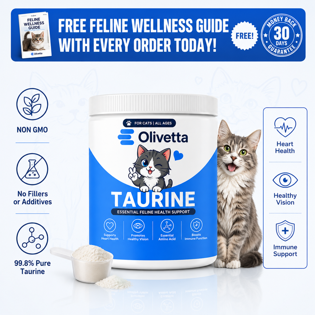 Olivetta™ Taurine Supplement