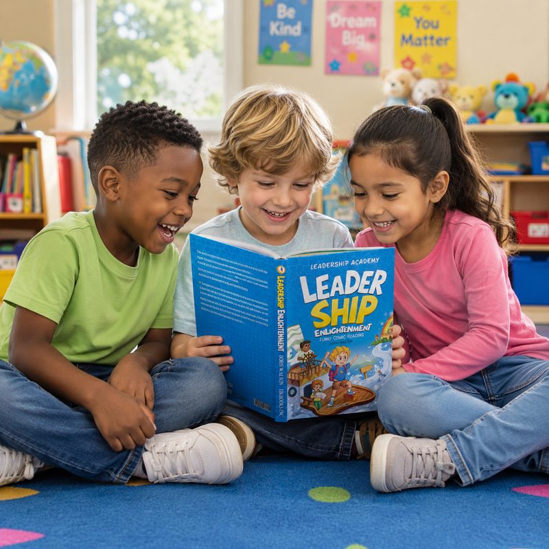 "The book that teaches your child what school never will."